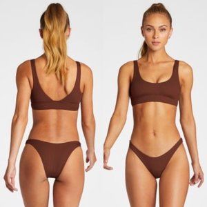 Vitamin A Swim CALIFORNIA HIGH LEG Bikini Bottom